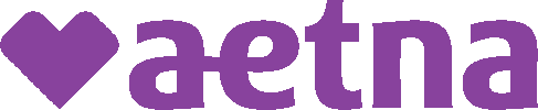 Logo Recognizing Central Kansas Podiatry Associates's affiliation with Aetna