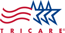 Logo Recognizing Central Kansas Podiatry Associates's affiliation with Tricare